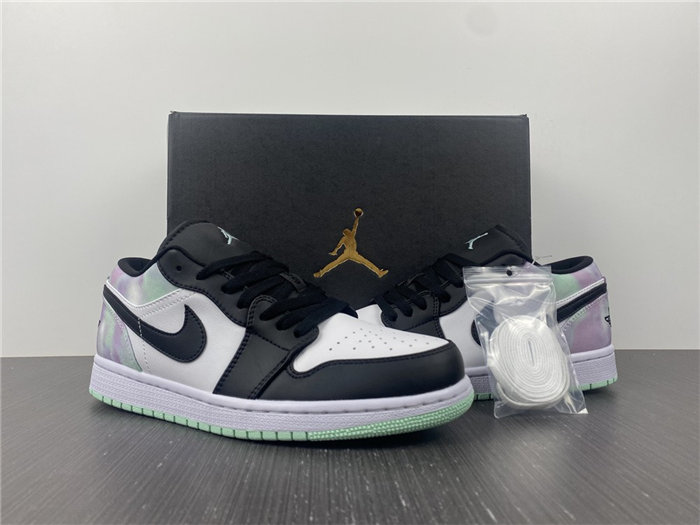 Jordan1 white black rainbow DM1199 -100