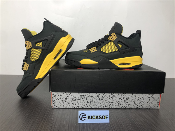 Jordan 4 Retro Thunder 308497-017