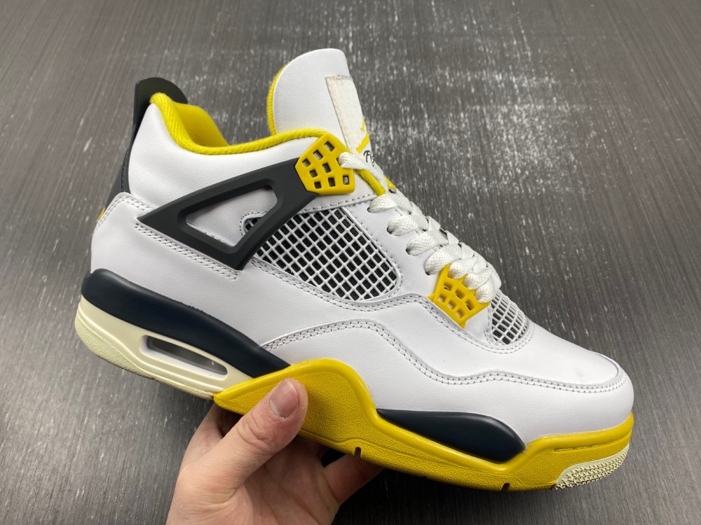 Air Jordan 4 yellow AQ9129-101