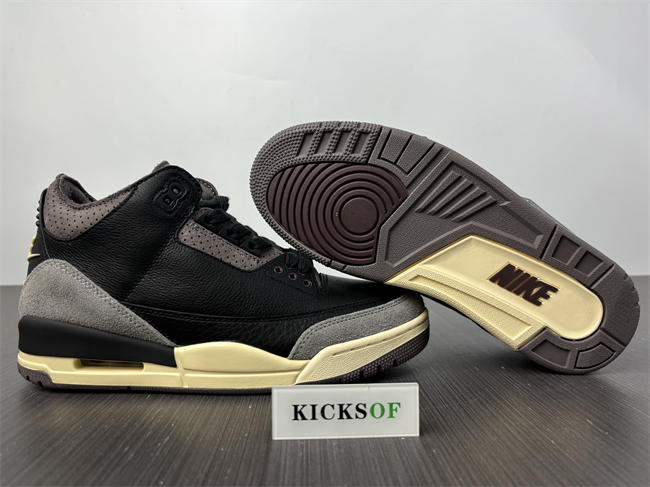 Air Jordan 3 “Black” Manière x FZ4811-001