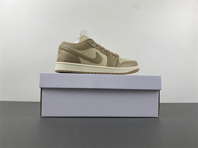 Air Jordan 1 Low Rattan Sail Desert Camo DC0774-203