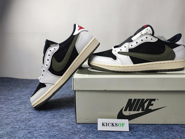 Air Jordan 1 Retro Low OG SP Travis Scott Olive DZ4137-106