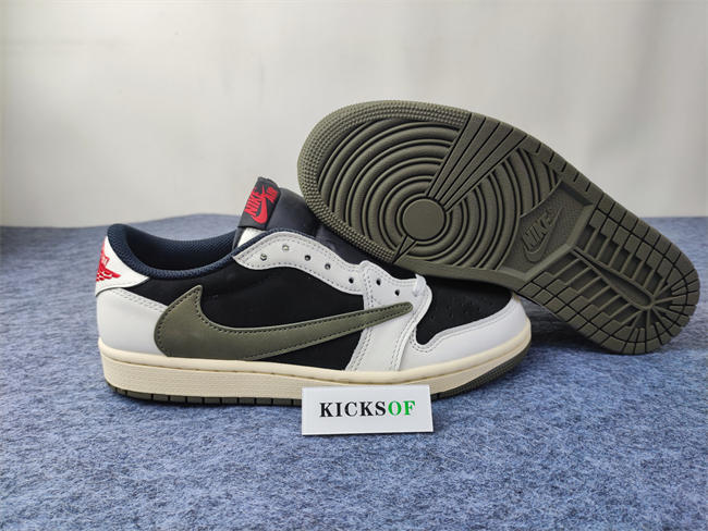 Air Jordan 1 Retro Low OG SP Travis Scott Olive DZ4137-106