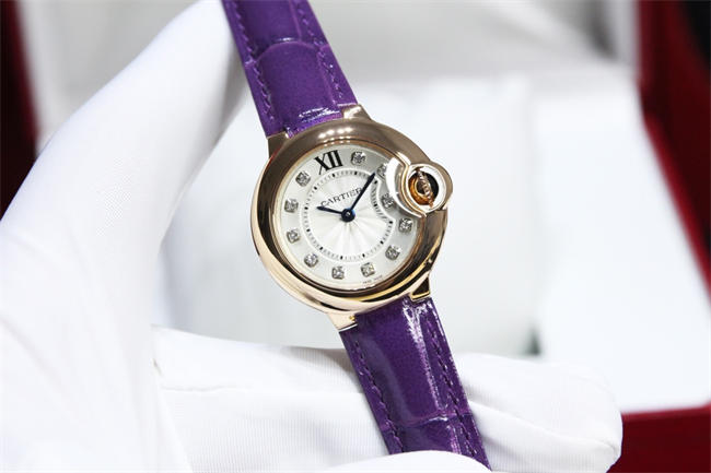 CARTIER 3K Blue Balloon 28mm Quartz 02