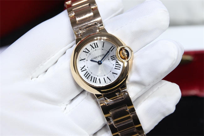 CARTIER 3K Blue Balloon 28mm Quartz 05