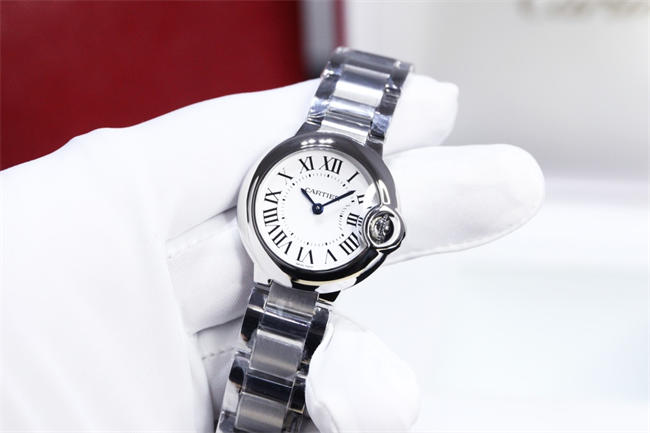 CARTIER 3K Blue Balloon 28mm Quartz 06