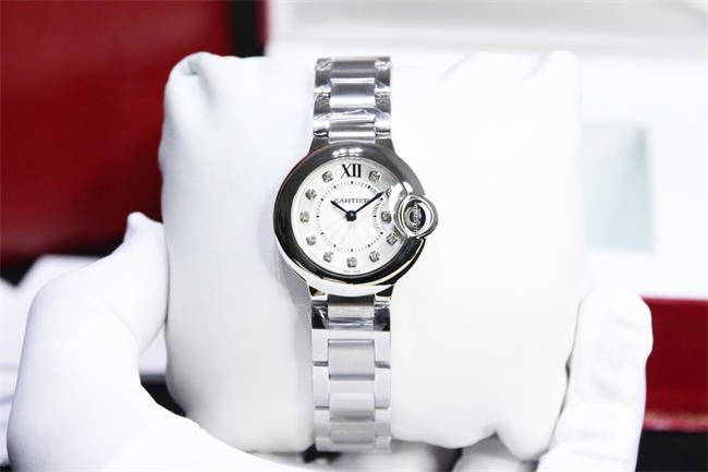 CARTIER 3K Blue Balloon 28mm Quartz 08