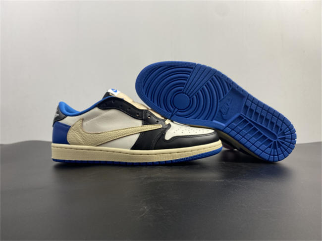 Travis Scott x Fragment x Air Jordan 1 Low OG DM7866-140