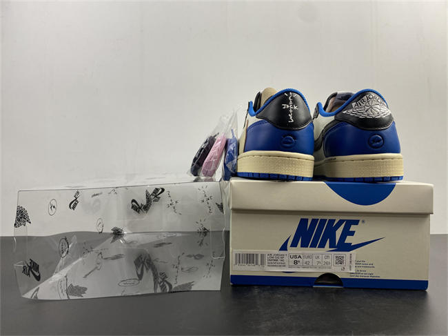Travis Scott x Fragment x Air Jordan 1 Low OG DM7866-140