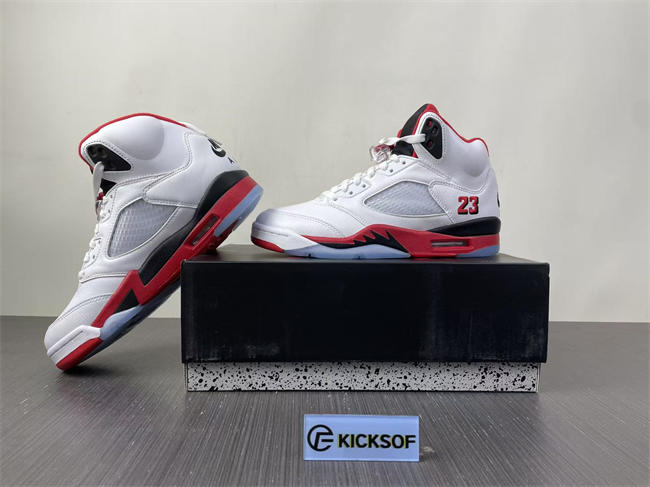 Air Jordan 5 “Fire Red” 136027-120